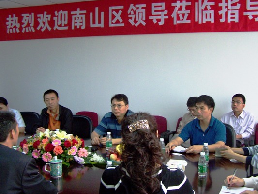 深圳市南山区领导调研考察三亿集团