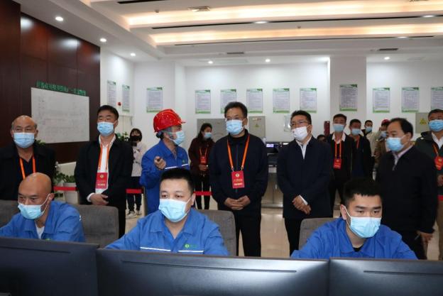 密云区政协党组书记、主席席成坡视察三亿密云项目